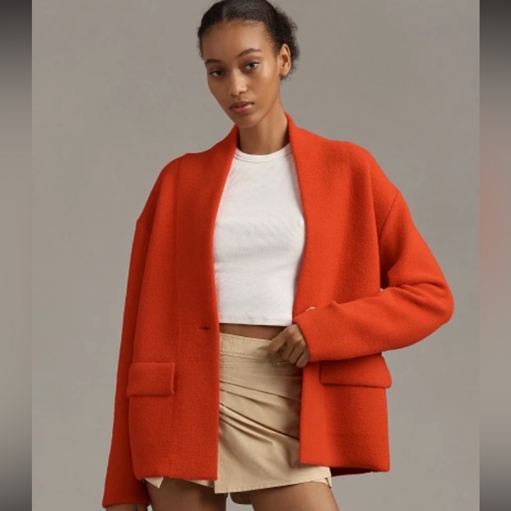 NWT NVLT Knit Relaxed Blazer
